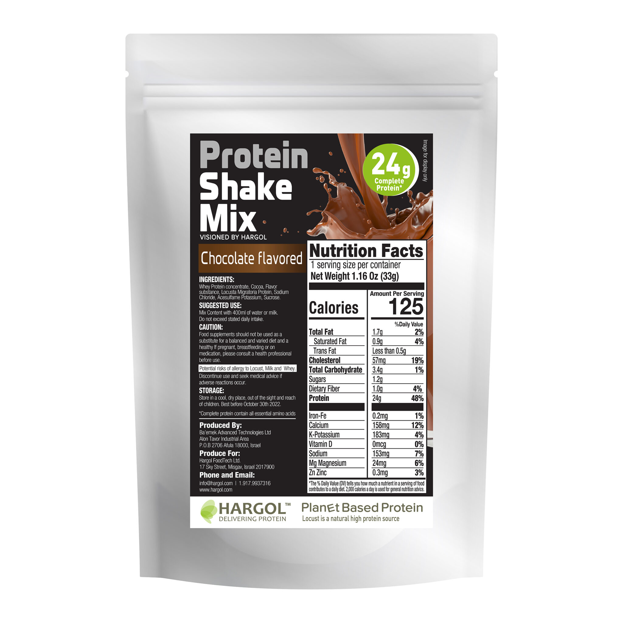 Complete Protein Chocolate Shake Mix Individual Serving Sachet ...