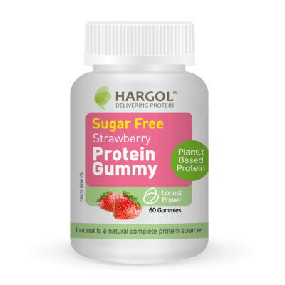 Nutrient Rich Protein Sugar-free Strawberry Gummies